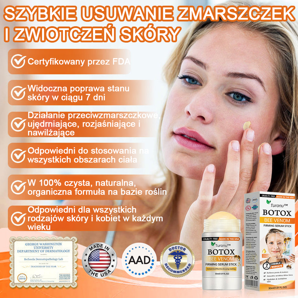 Gotówka przy odbiorze ✨ Turonu™ Botox Bee Venom Firming Serum Stick (🔥Ostatni dzień 70% zniżki) 💄