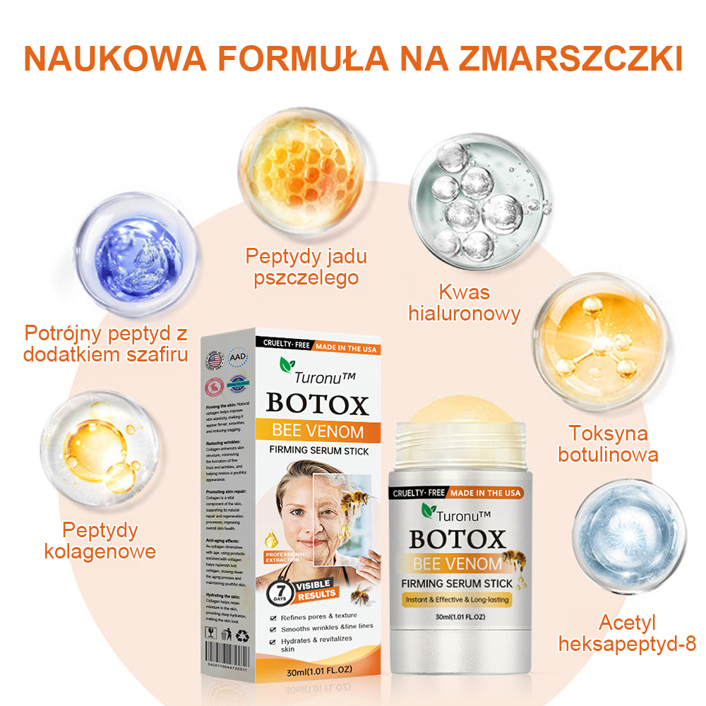 Gotówka przy odbiorze ✨ Turonu™ Botox Bee Venom Firming Serum Stick (🔥Ostatni dzień 70% zniżki) 💄