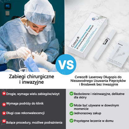 Cvreoz® nowy nieinwazyjny laser do usuwania pieprzyków i brodawek 🎉🎉