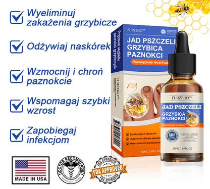🐝Furzero™ Bienengift Nagelpilz Leczenie: Całkowite rozwiązanie problemu grzybicy paznokci🌟