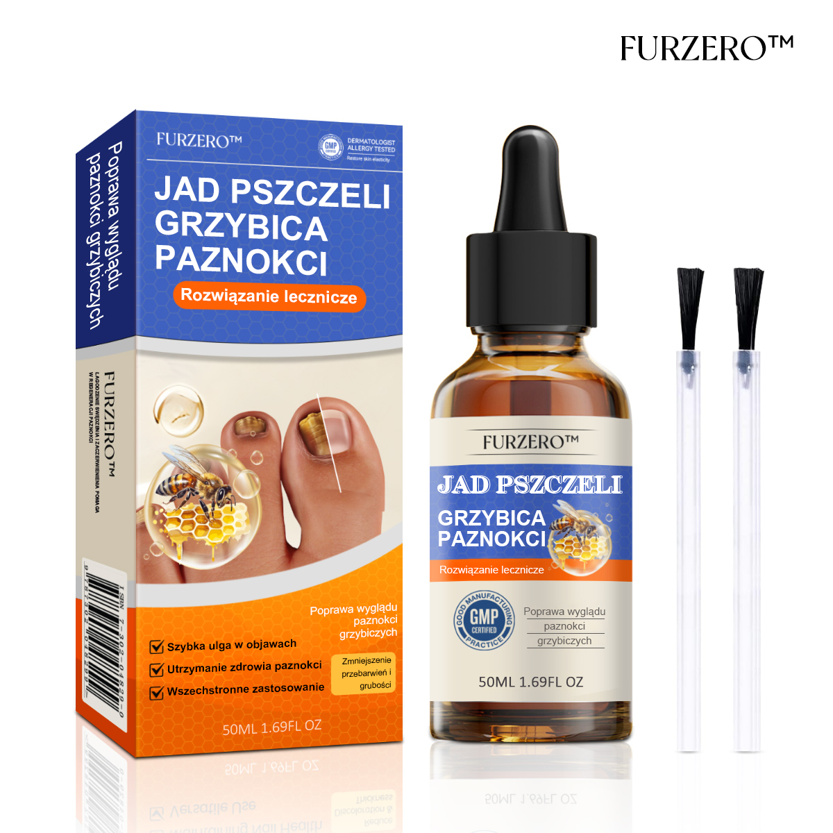 🐝Furzero™ Bienengift Nagelpilz Leczenie: Całkowite rozwiązanie problemu grzybicy paznokci🌟