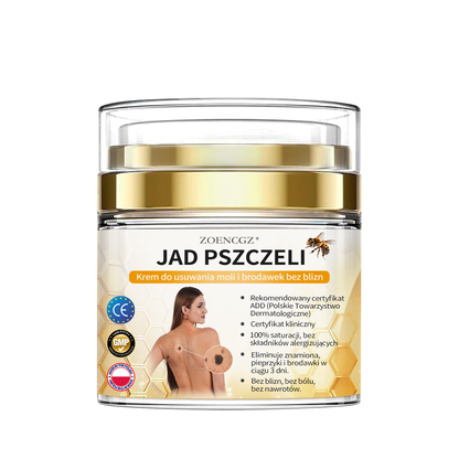 🏆 Zoencgz™ krem z jadem pszczelim na znamiona i brodawki(Certyfikacja PZH)